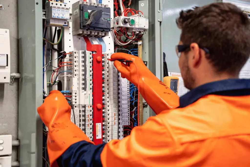 Commercial electrician facilities managers Perth